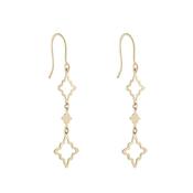 GOLD MARRAKESH DESIGN LINKED EARRING image