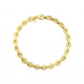 9ct Yellow Gold 7.5” Bracelet