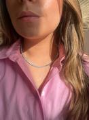 Sterling Silver 4mm Tennis Necklace image