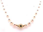 9ct Yellow Gold 18” Cultured Pearl Necklace image