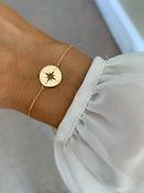 9ct Yellow Gold Compass Bracelet
