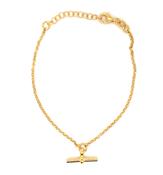 Golden T-Bar Bracelet