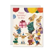 Greeting Card: Richard Scarry, Rabbit Party image