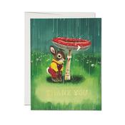 Greeting Card: Richard Scarry, Bunny and Mushroom image