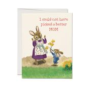 Greeting Card: Richard Scarry, Daffodil Mom image
