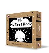 Baby Touch: My First Book - A Black and White Cloth Book, illustrated by Lemon Ribbon Studio image