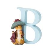 Beatrix Potter Letter Decoration: Benjamin Bunny - B