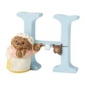 Beatrix Potter Letter Decoration: Mrs. Tiggy-Winkle - H