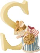 Beatrix Potter Letter Decoration: Mrs Tittlemouse - S