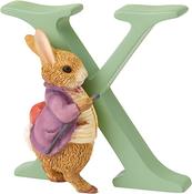 Beatrix Potter Letter Decoration: Old Mr. Benjamin Bunny - X image