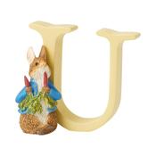 Beatrix Potter Letter Decoration: Peter Rabbit - U