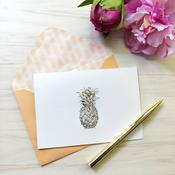 Boxed Set: Henrietta Press Greeting Cards - Pineapple
