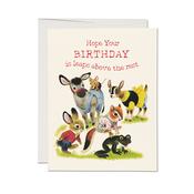 Greeting Card: Richard Scarry, Leaps Above image