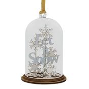 Christmas Decoration: Let it Snow (Dome)