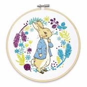 Cross Stitch Kit: Peter Rabbit Plans His Next Adventure image