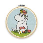 Cross Stitch Kit: Snorkmaiden Flower Arranging