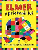 David McKee: Elmer şi prietenii lui. Carte de povești cu autocolante image