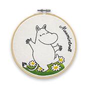 Embroidery Kit: Moomintroll Dancing