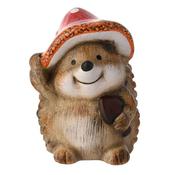Figurine: Hedgehog in a Toadstool Hat - Large