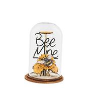Glass Decoration: Bee Mine (Dome)