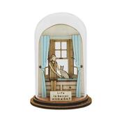 Glass Decoration: Life is Better with a Cat (Dome)