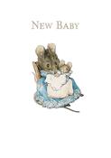 Greeting Card: Beatrix Potter - New Baby