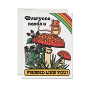 Greeting Card: Kevin Story Mintern, Mouse Friend