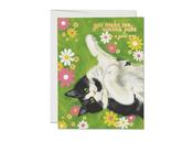 Greeting Card: Krista Perry, Nice Kitty