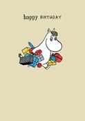 Greeting Card: Moomin - Happy Birthday Packages