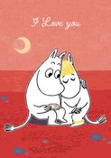 Greeting Card: Moomin - I Love You