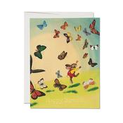 Greeting Card: Richard Scarry, Bunny and Butterflies image