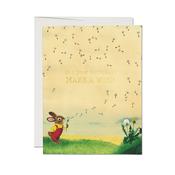 Greeting Card: Richard Scarry, Bunny and Dandelion image