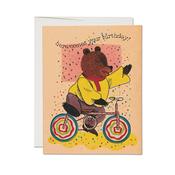 Greeting Card: Richard Scarry, Cycling Bear image