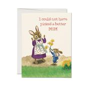 Greeting Card: Richard Scarry, Daffodil Mom image