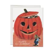 Greeting Card: Richard Scarry, Halloween Pumpkin image