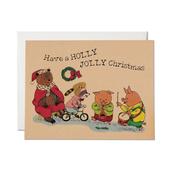 Greeting Card: Richard Scarry, Holly Jolly image