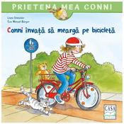 Liane Schneider: Conni invata sa mearga pe bicicleta, illustrated by Eva Wenzel-Bürger image