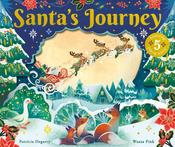 Patricia Hegarty: Santa's Journey, illustrated by Wazza Pink image