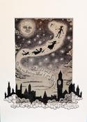 Print: Jenni Kilgallon - Peter Pan, Flying to Neverland