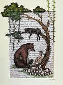 Print: Jenni Kilgallon - The Jungle Book