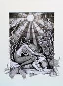 Print: Jenni Kilgallon - The Little Mermaid, Saving the Prince