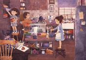 Print: Shannon Bergin - Dinner Time