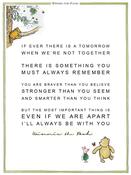 Print: Winnie the Pooh, If Ever There is a Tomorrow image