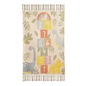 Rug: Dinosaur Hopscotch image