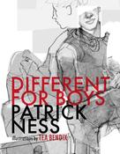 *SIGNED* Patrick Ness: Different for Boys, illustrated by Tea Bendix image