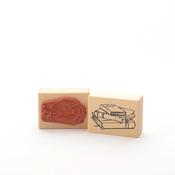 Stamp: Books Stack