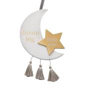 Wall Hanging: Moon 'Dream Big Little One'