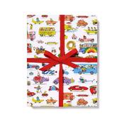 Wrapping Paper: Richard Scarry Busytown Cars image