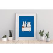 Print: Miffy in the Bath