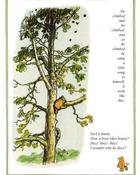 Print: Winnie the Pooh, He Climbed